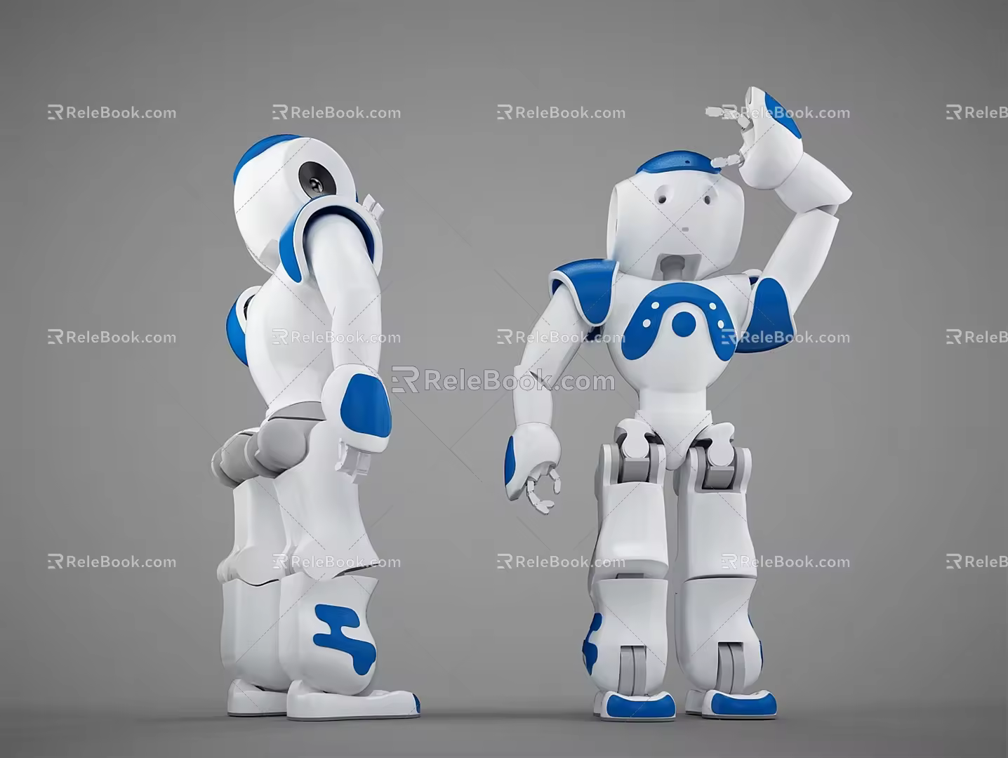 Modern Robot Toy Small Robot 3d model
