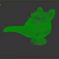 Aladdin's lamp Indian kerosene lamp kerosene lamp old-fashioned oil lamp old-fashioned kerosene lamp oil lamp gasoline lamp 3d model