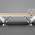 Modern Fashion Light Luxury Desk Desk 3d model