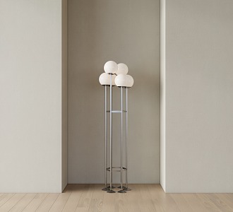 Floor lamp Industrial floor lamp 3d model