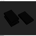 Stylish Portable External Hard Drives With Black And White Stacked Design For Household Storage Needs