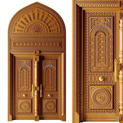 Classic Door N02 3d model