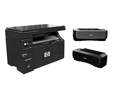 Modern Printer Copier Printer Copier 3d model