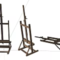 Wooden Art Easels Ideal For Drawing And Painting Studio Supplies