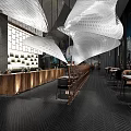 Bar 3d model