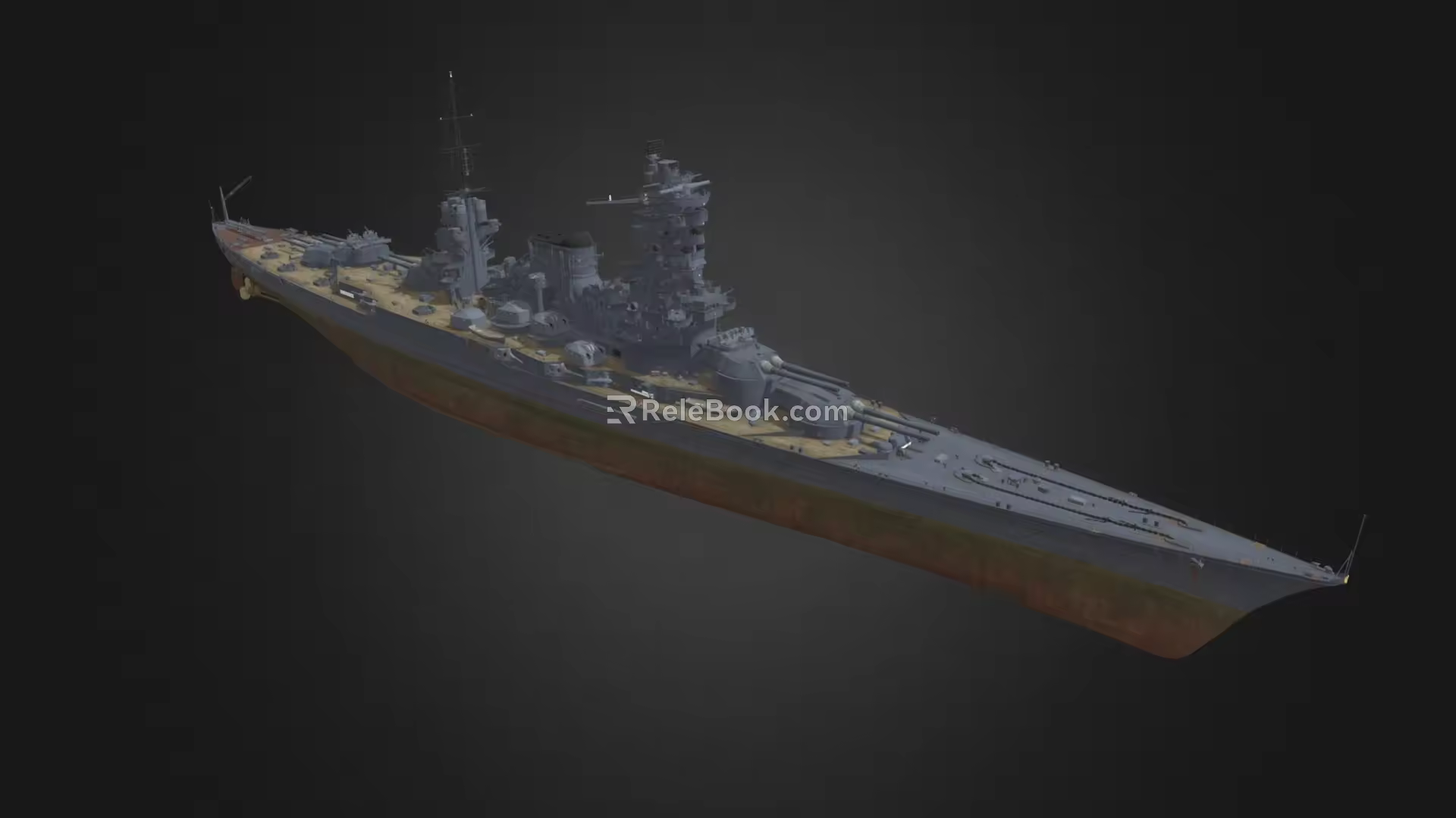 Warship Dreadnought Class Destroyer Battleship Cruise Ship Frigate Ship Carrier Low Face Number Low Model Simple Model Game Movie Class Realistic 3d model