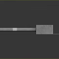 Metal Hand Tool With Long Shaft And Square Head Design For Industrial Applications
