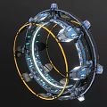 Sci-Fi Jump Gate 3d model