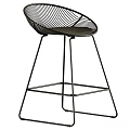 Divan ru metal bar chair 3d model