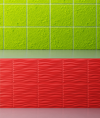 Modern Wall 3d model