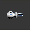 laser tower turret turntable sci-fi tower defense game tower defense sci-fi turret game turret game turret 3d model