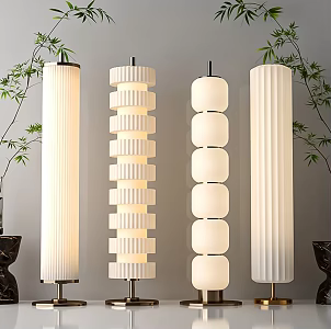Modern floor lamp 3d model