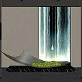 New Chinese-style Indoor Landscape Device Art Device 3d model