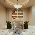 Luxury Basement Interior With Marble Floor Armchair Plants And Skylight