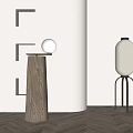 Quiet Floor Lamp 3d model