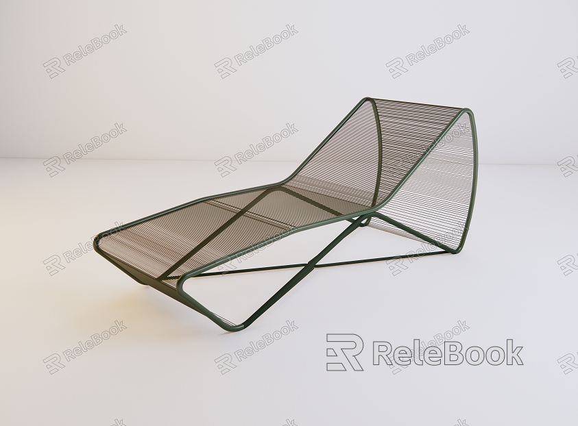 Wrought Iron Lounger model