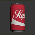 Pink Aluminum Beverage Can With Sup Logo For Daily Refreshing Drinks
