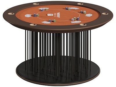 Shanghai Poker Table 3d model