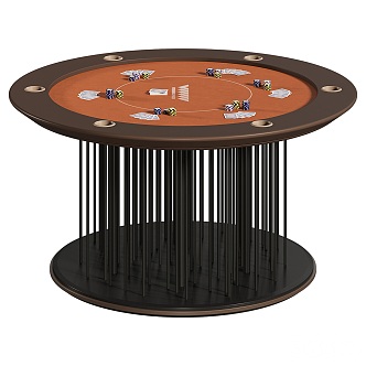 Shanghai Poker Table 3d model