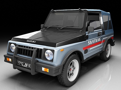 Suzuki S UV buggy car 3d model