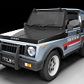 Suzuki S UV buggy car 3d model