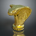 snake cobra venomous snake python reptile cold-blooded animal reptile 3d model