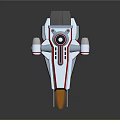 Modern Spaceship Spacecraft 3d model