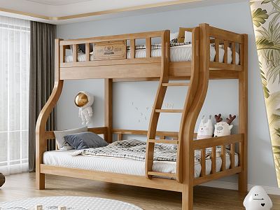 Modern Bed and Child Bed model