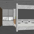 Public Restrooms 3d model
