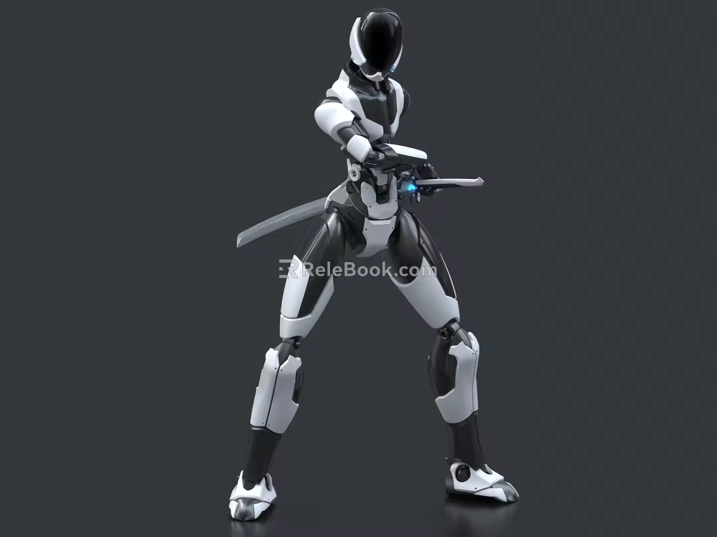 Robot Fighting Robot Mecha Exoskeleton Machine Warrior Mecha Warrior Intelligent Robot 3d model