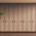 New Chinese Style Wall Panel 3d model