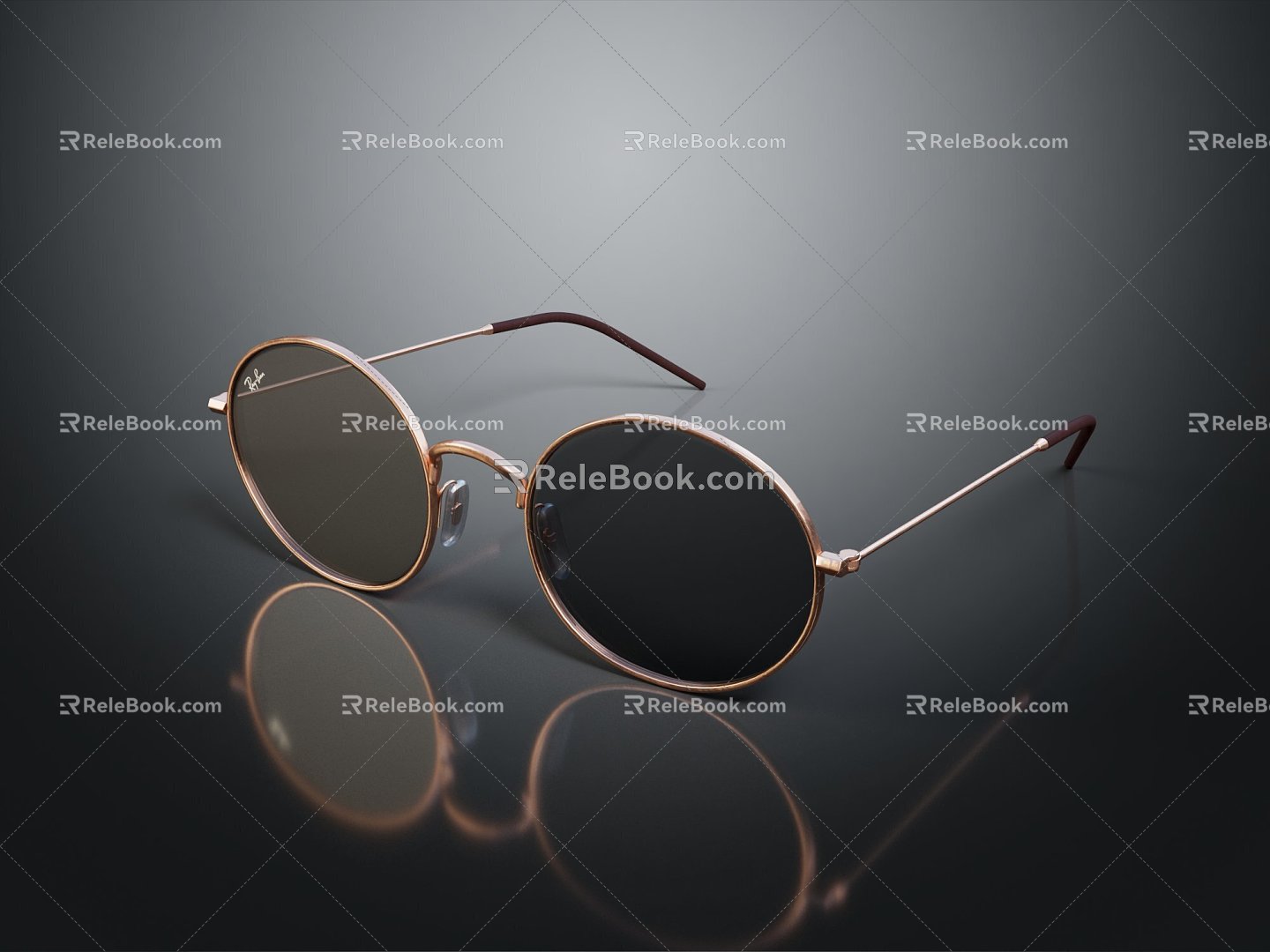 Modern glasses sunglasses sunglasses sunglasses 3d model