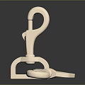 Shiny Golden Jewelry Pendant With Hook Clasp And Polished Metal Design