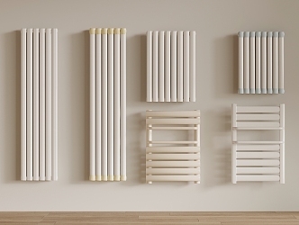 Modern Radiators 3d model