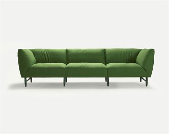 Nordic Three-Seat Sofa Multiplayer Sofa 3d model