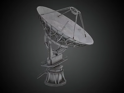modern radar 3d model