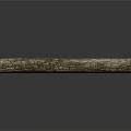 Garden Landscape Decorative Log With Natural Bark Texture And Smooth Cut Ends
