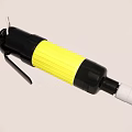 Black And Yellow Pneumatic Tool With Ergonomic Grip And White Connector
