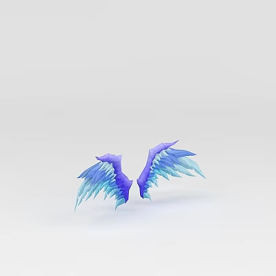 Blue Wings Game Equipment 3d model Blue Wings Game Equipment 3d model