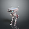 Robot Number Five Robot Sci-Fi Robot Character 3d model