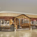 Traditional Japanese Teahouse Interior With Bamboo Structure Cherry Blossom Decor Wooden Counter And Seating Area
