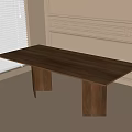 Modern Dining Table Tea Table Desk 3d model