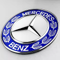 Silver Mercedes Coupe Exterior Design With Sleek Body And Black Wheels