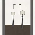 Modern floor lamp 3d model