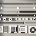 Various Types of Air Conditioner Air Vents with Modern Styles and Design Options