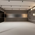 MJ Dance House Exhibition Hall With Reception Desk Sofa And Display Area