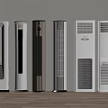 Modern Air Conditioner Fans With Sleek Tower Design And Multiple Color Options