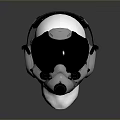 Sci-Fi Helmet Alien Helmet High Tech Helmet Game Helmet 3d model