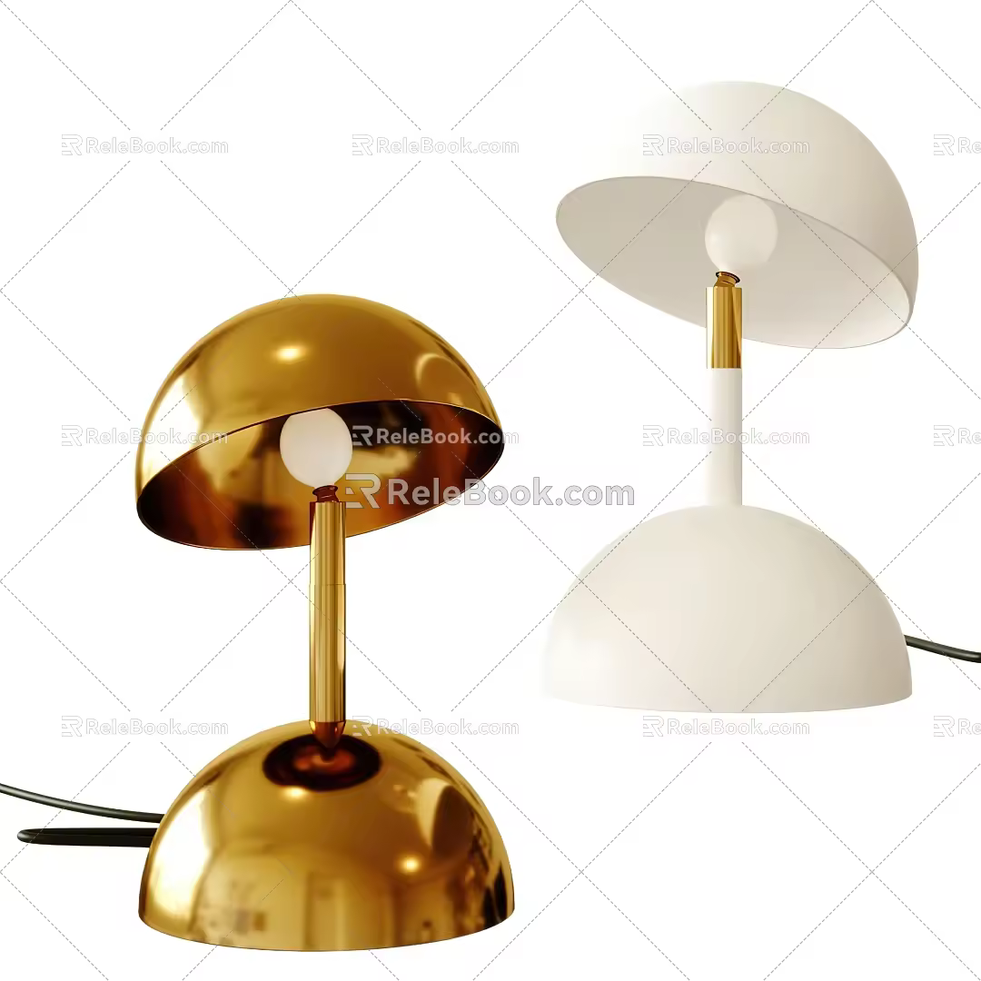 Modern Table Lamp Creative Table Lamp Metal Table Lamp Glass Table Lamp 3d model