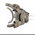 Advanced Mechanical Equipment With Metal Clamp Arm And Complex Structure Design